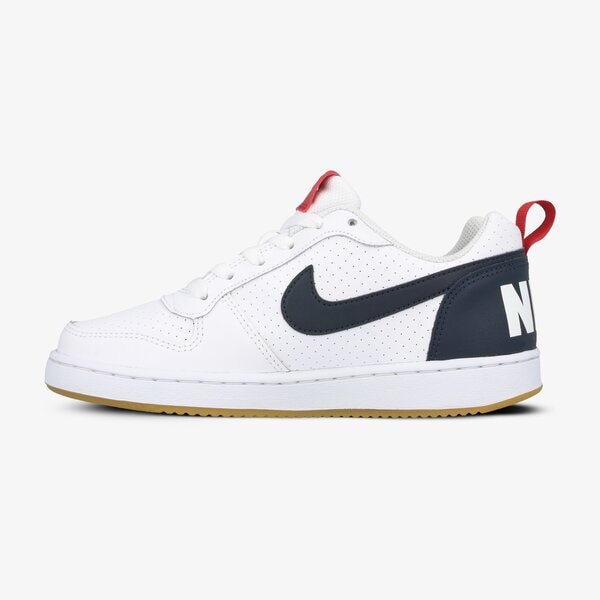 Buty dziecięce NIKE COURT BOROUGH LOW (GS) 839985-105 kolor biały