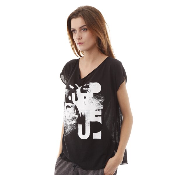 Koszulka damska REEBOK T-SHIRT AER GRAPHIC TEE z83061 kolor czarny