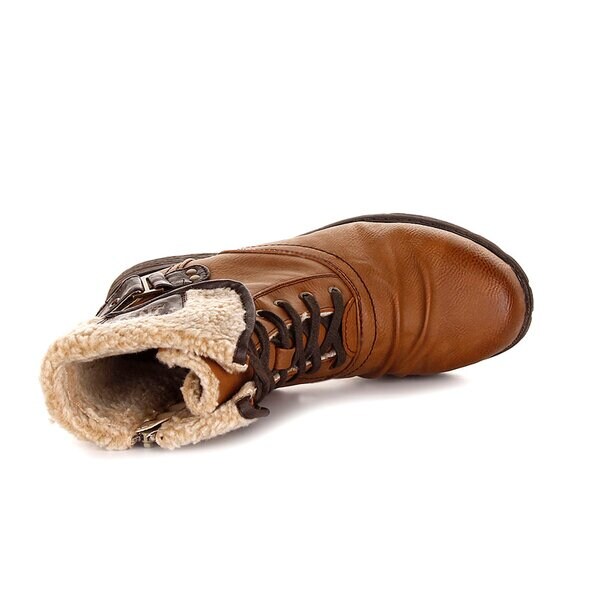 Buty sportowe damskie MUSTANG  31c101 kolor brązowy
