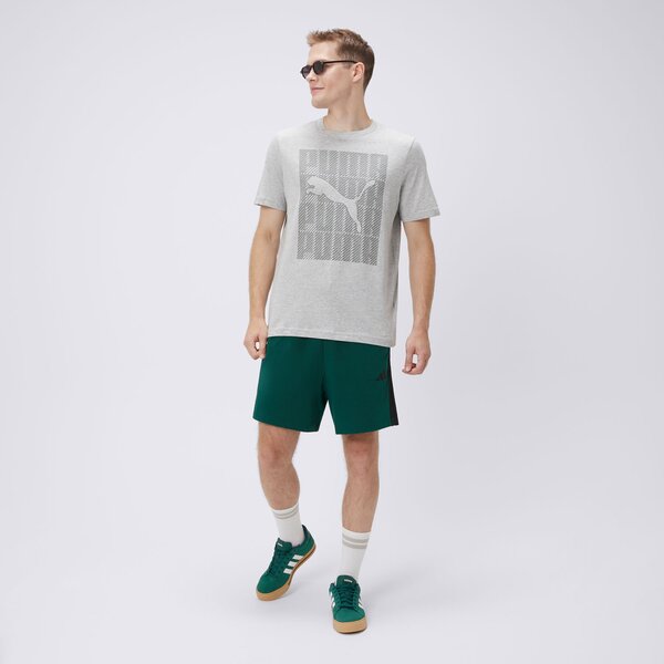 Koszulka męska PUMA T-SHIRT GRAPHICS PUMA WORDING 68482504 kolor szary
