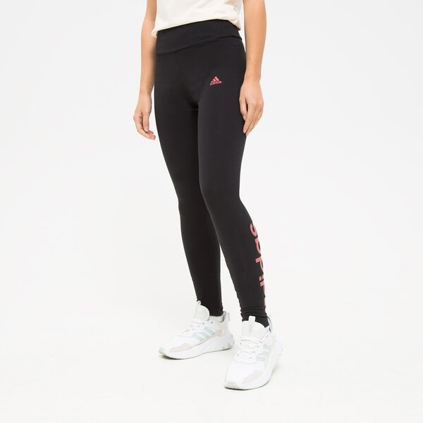 Spodnie dresowe damskie ADIDAS LEGGINGS W LIN hl2018 kolor czarny