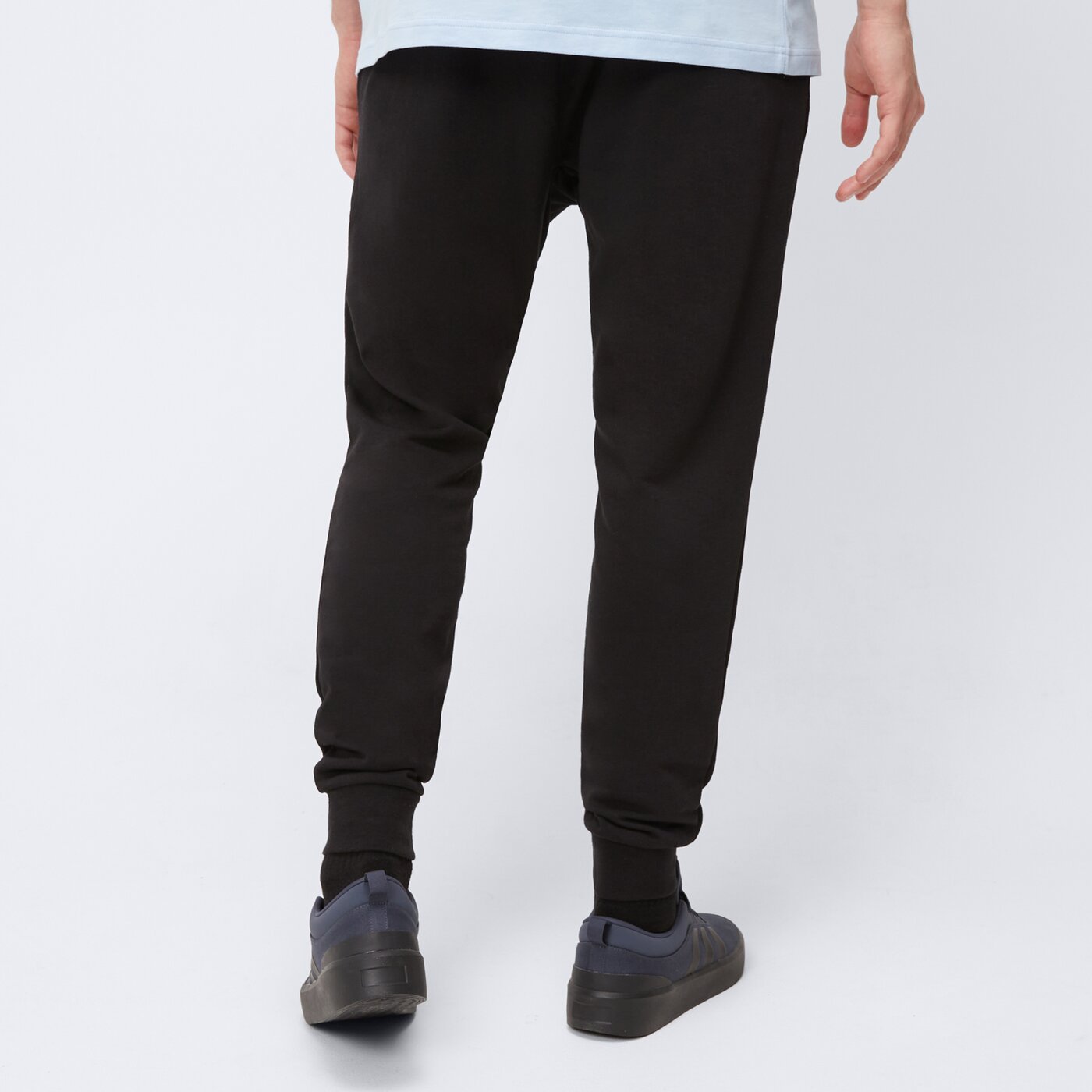 Spodnie dresowe męskie ADIDAS SPODNIE M FEELCOZY PANT je3854 kolor czarny