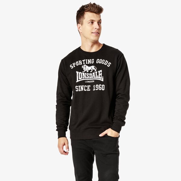 Bluza męska LONSDALE BLUZA BENGATE 1138711000 kolor czarny