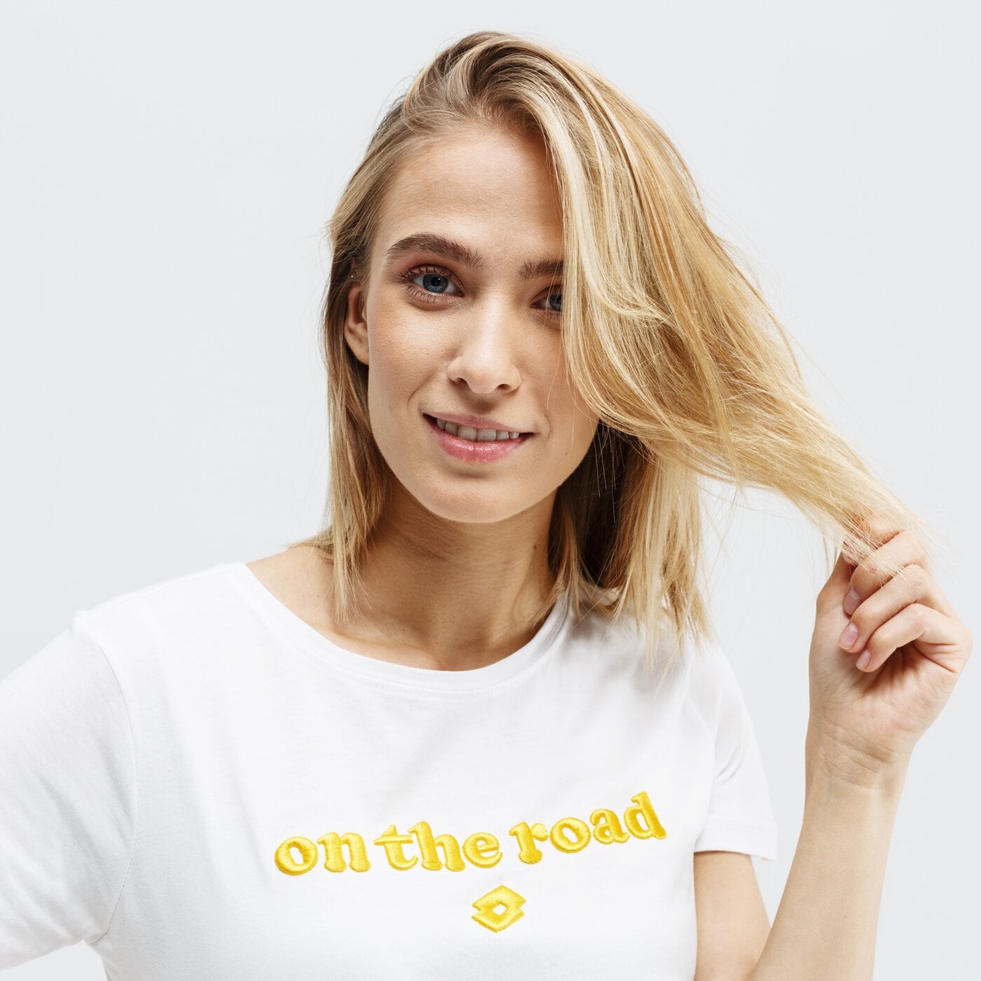 Koszulka damska LOTTO T-SHIRT KABOSU lo39tsd09001 kolor biały