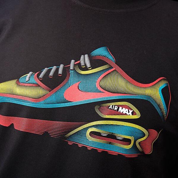 Koszulka męska NIKE T-SHIRT TEE-AIR MAX 589774010 kolor czarny
