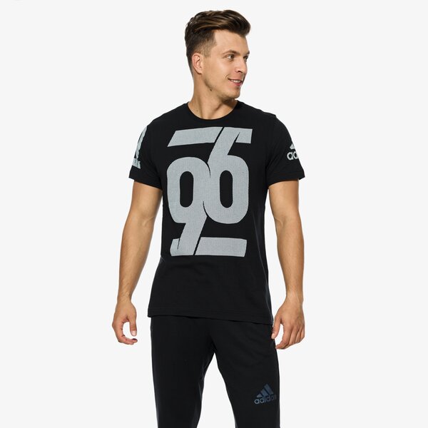 Koszulka męska ADIDAS T-SHIRT NUMBER cd9226 kolor czarny