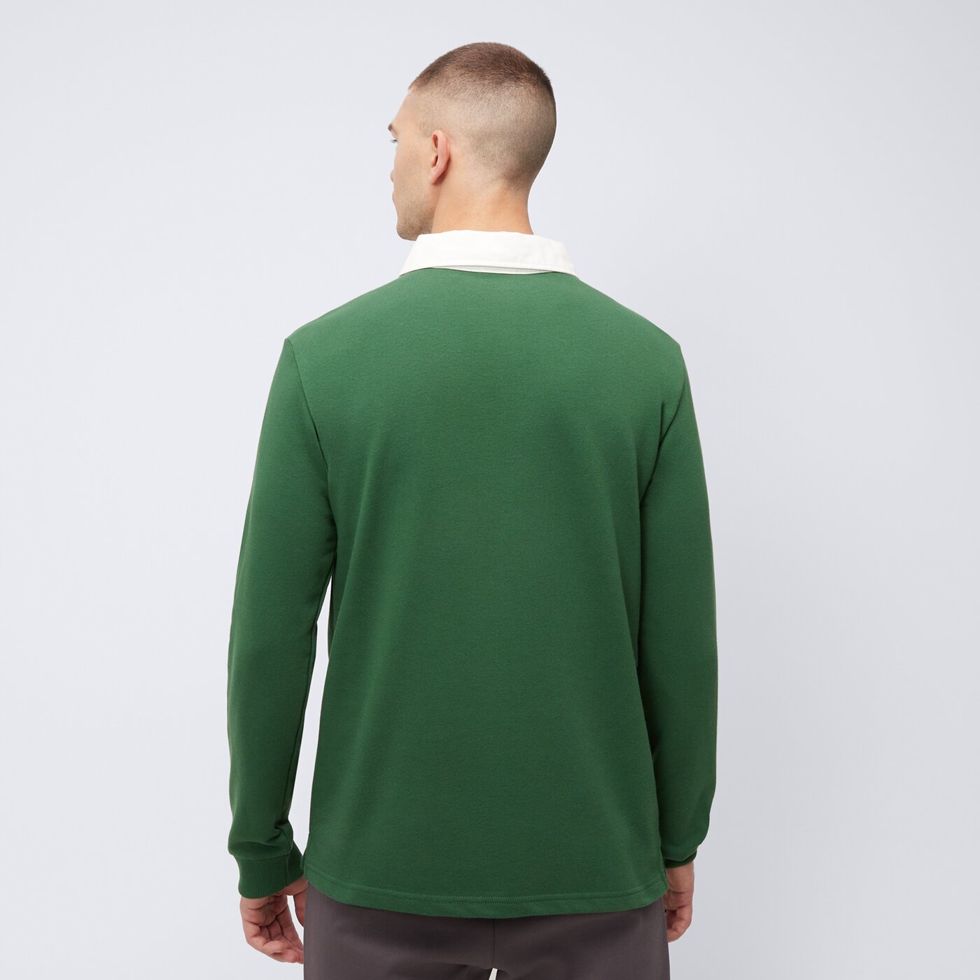 Koszulka polo męska UMBRO POLO FOOTBALL CLUB LONG SLEEVE ul125pom95001 kolor zielony