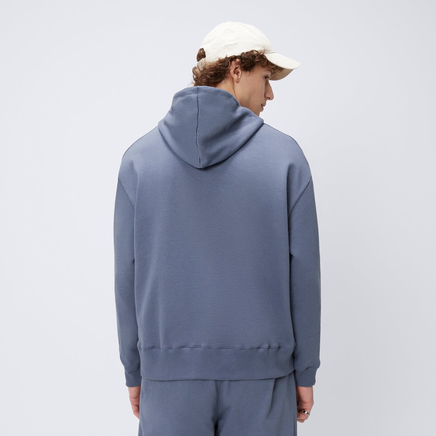 Bluza męska UMBRO BLUZA Z KAPTUREM RLXD HOODIE 66606u-g2b kolor niebieski