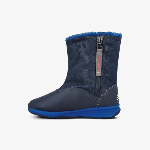 Buty trekkingowe dla dzieci ADIDAS RAPIDASNOW I s81122 kolor granatowy
