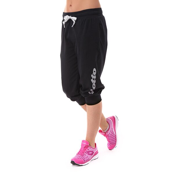 Spodnie dresowe damskie LOTTO SPODNIE PANTS MID LOTTO r0217 kolor czarny