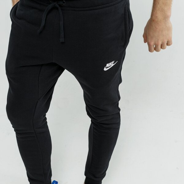 Spodnie dresowe męskie NIKE SPODNIE M NSW CLUB FT 804465-010 kolor czarny