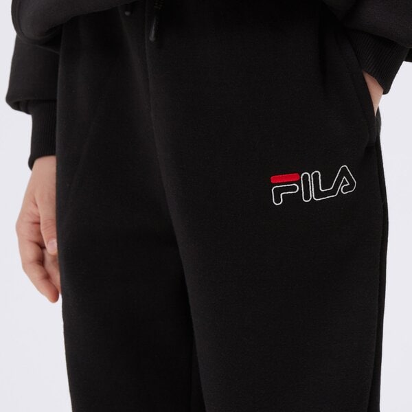 Bluza dziecięca FILA BLUZA Z KAPTUREM FILA CHAOS BLK fw23jdk002chaosblk kolor czarny