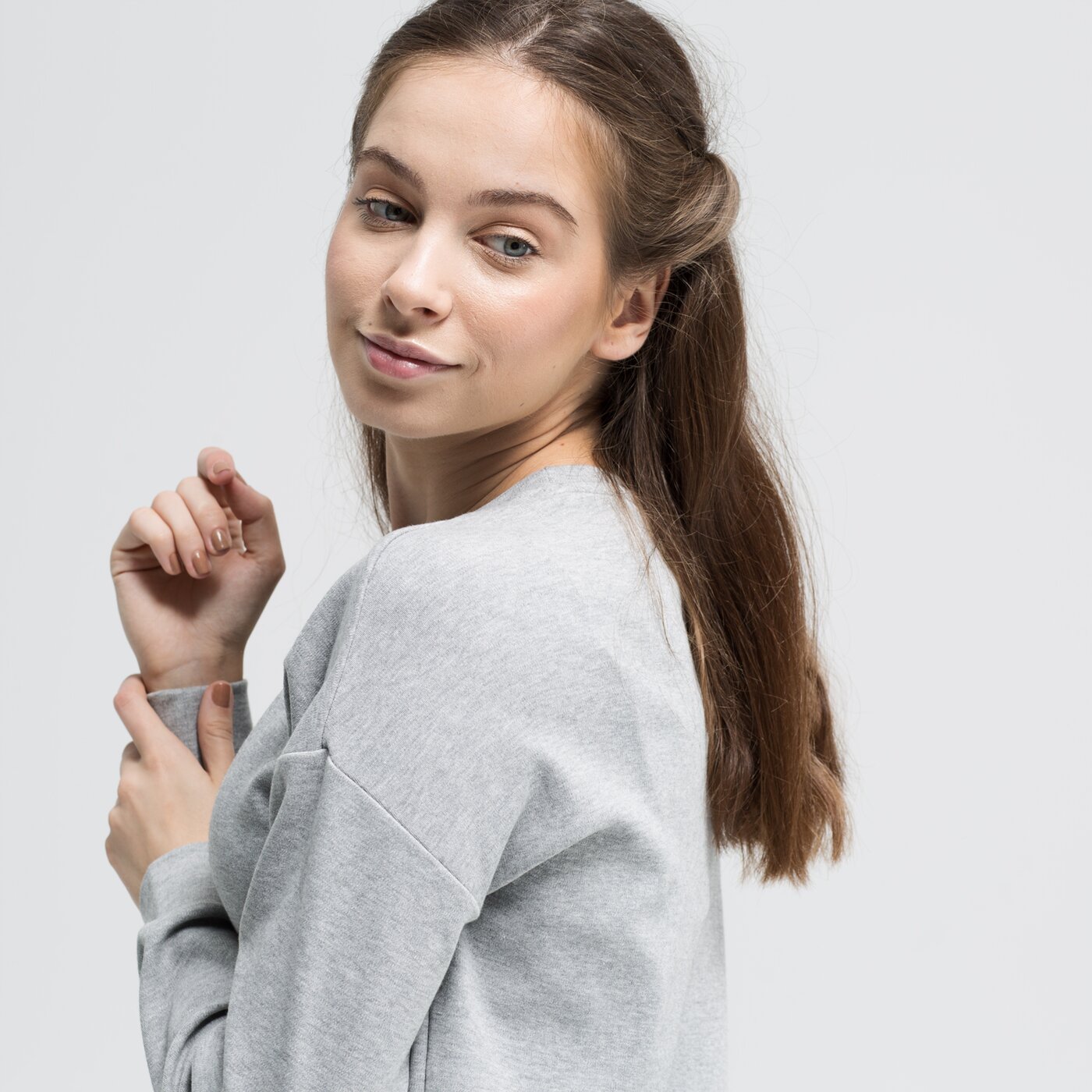 Bluza damska FEEWEAR BLUZA GUAPA fw39bld10001 kolor szary