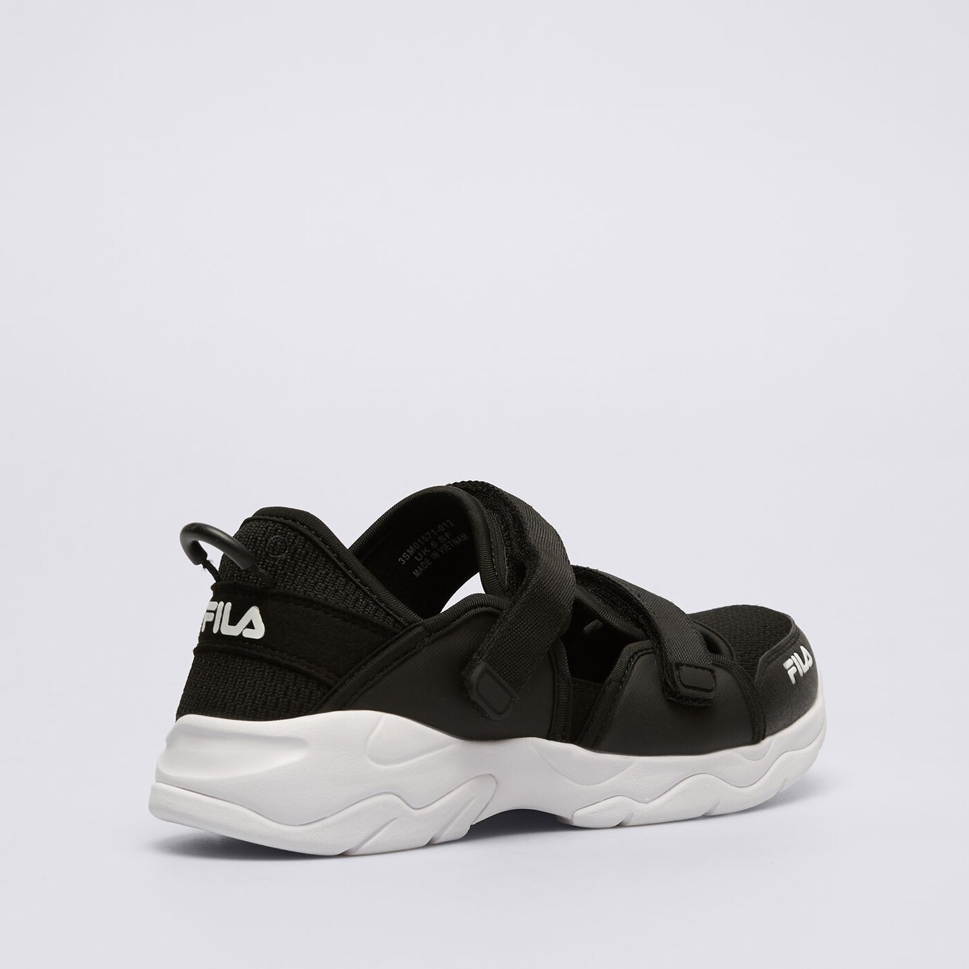 Sandały dla dzieci FILA RAY SANDAL  0sm01571013 kolor czarny