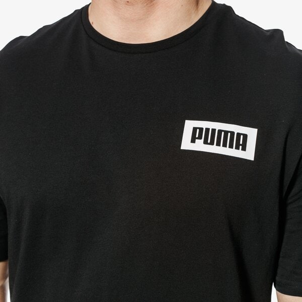 Koszulka męska PUMA T-SHIRT SS REBEL 85006801 kolor czarny