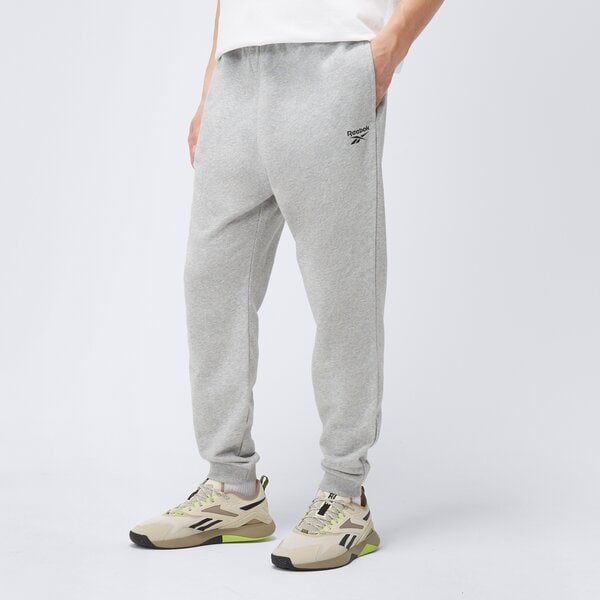 Spodnie dresowe męskie REEBOK SPODNIE RI FT LEFT LEG JOGGER hz8785_100067631 kolor szary