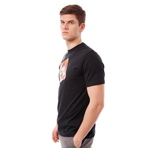 Koszulka męska NIKE T-SHIRT TEE-WAFFLE HOT BOX 589837010 kolor czarny