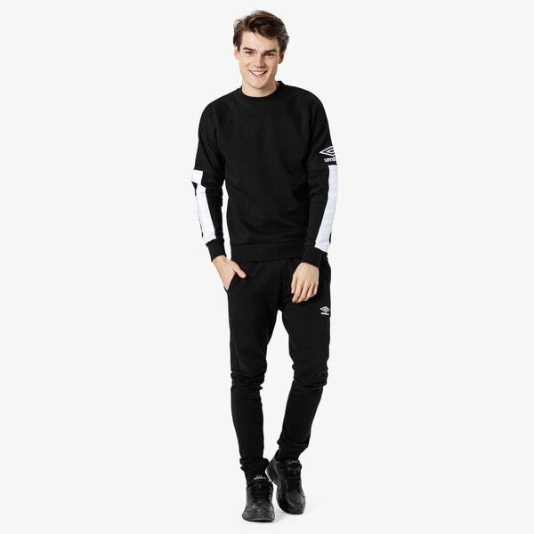 Bluza męska UMBRO BLUZA DROPPED SHOULDER 65624u-060 kolor czarny