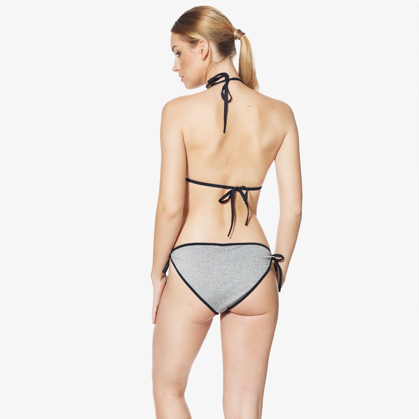 Strój kąpielowy damski LOTTO  GÓRA KOSTIUMU KĄPIELOWEGO TRIP lo18swd21001 kolor szary