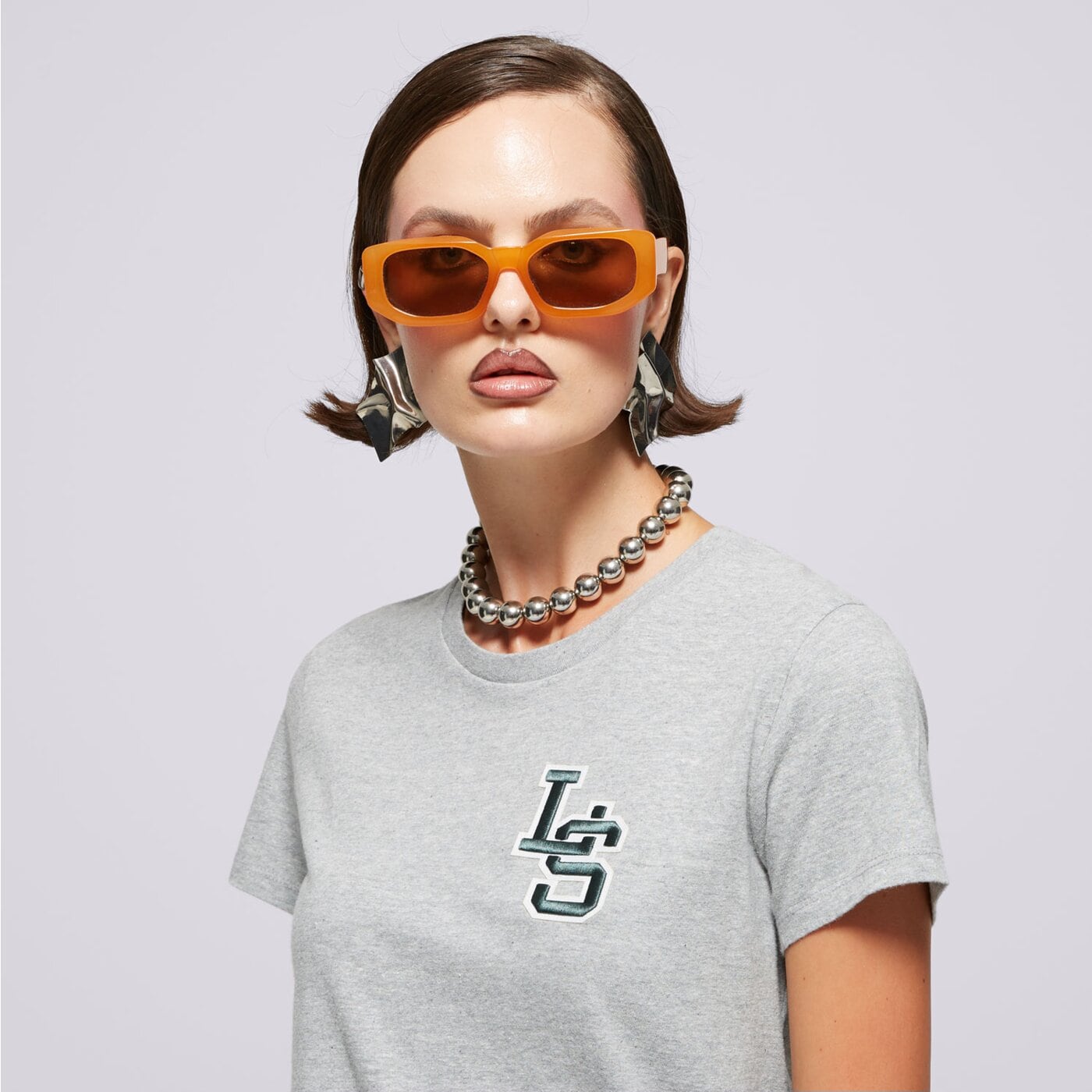 Koszulka damska LEVI'S T-SHIRT THE PERFECT TEE 17369-2851 kolor szary