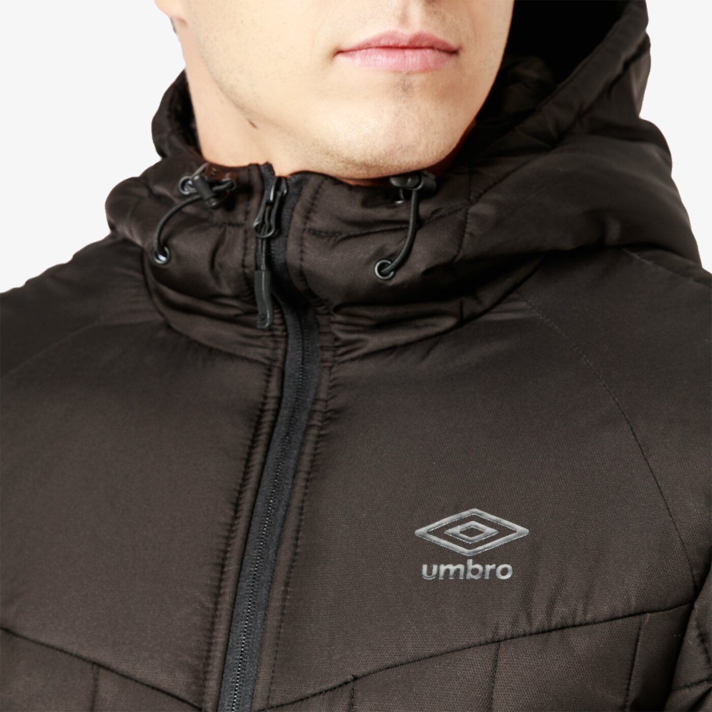 Kurtka zimowa męska UMBRO KURTKA ONYX ul38kum03001 kolor czarny