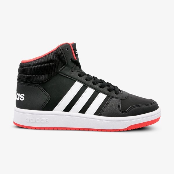 Buty dziecięce ADIDAS HOOPS MID 2.0 K b75743 kolor czarny