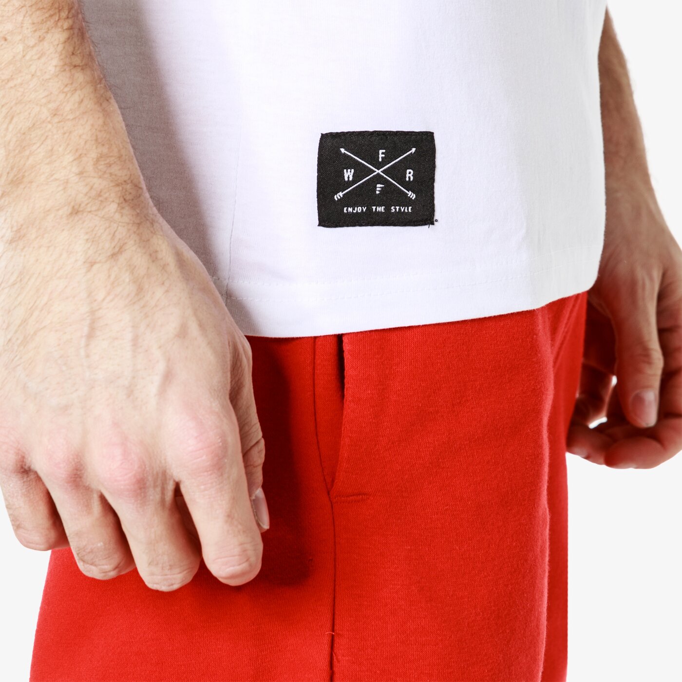 Koszulka męska FEEWEAR T-SHIRT SS QUITO fw19tsm05001 kolor biały