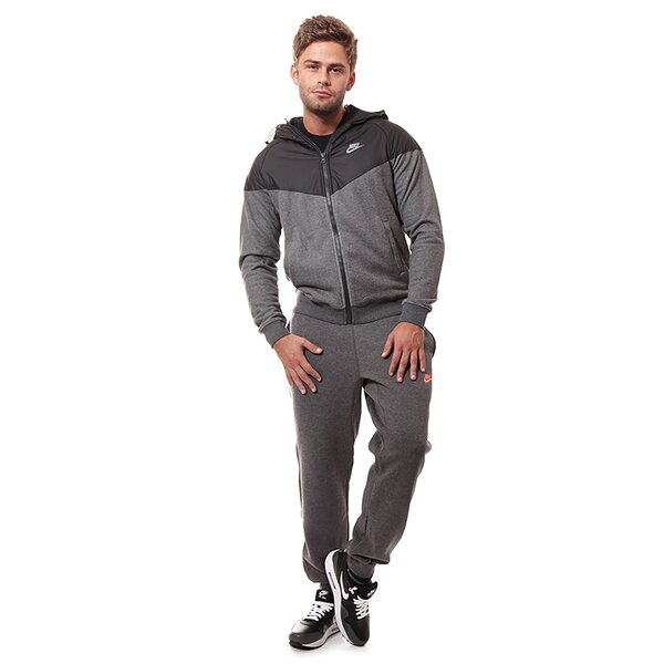 Bluza męska NIKE BLUZA FLEECE MIX-RU WR 616625071 kolor szary