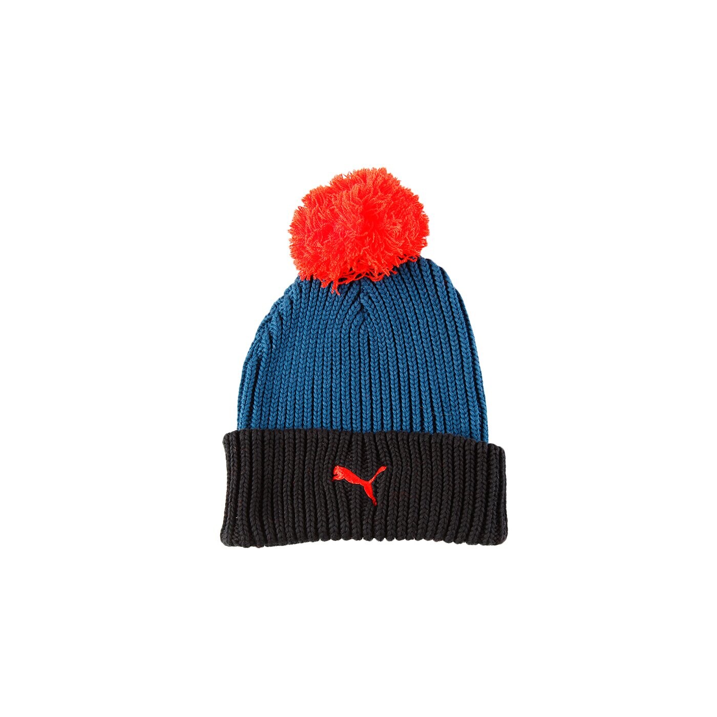 Czapka zimowa damska PUMA CZAPKA Z POM POM BEANIE 84341002 kolor niebieski