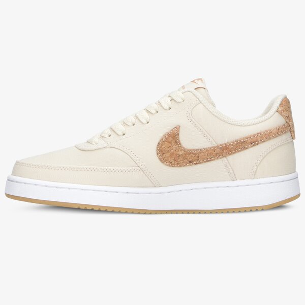 Buty sportowe damskie NIKE WMNS COURT VISION LO CNVS dj1976-200 kolor beżowy