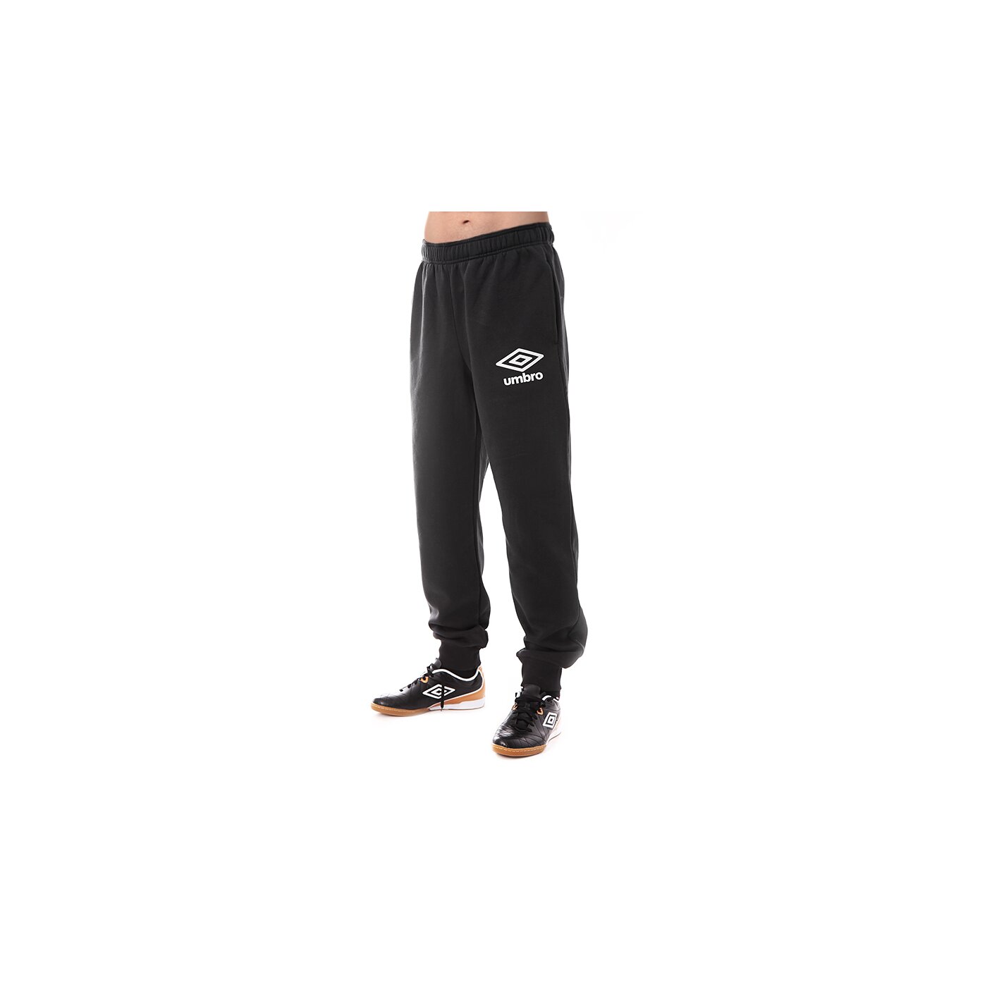 Spodnie dresowe męskie UMBRO SPODNIE FLEECE PANT 62291u060 kolor czarny
