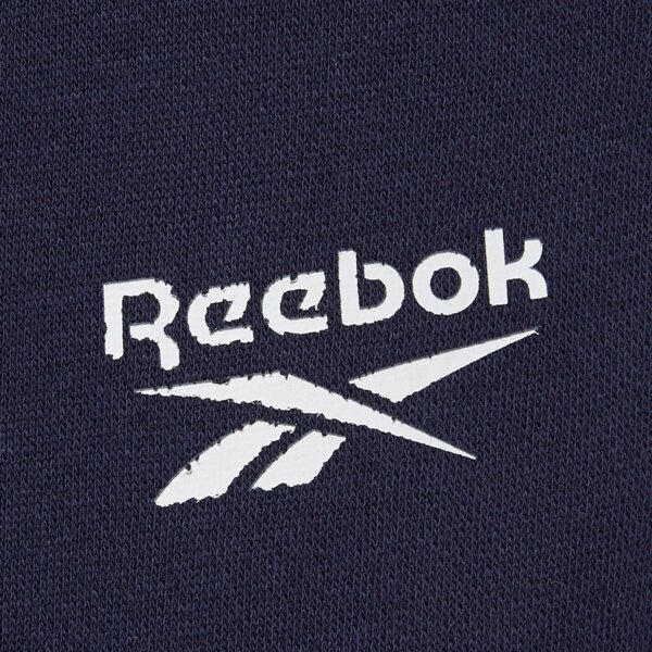 Spodnie dresowe męskie REEBOK SPODNIE ANDRE SMALL LOGO CUFFED PANT 100240235 kolor granatowy
