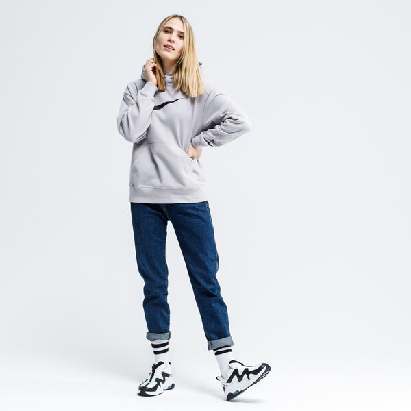 Bluza damska NIKE BLUZA Z KAPTUREM W NSW SWSH FT cj3761-020 kolor szary