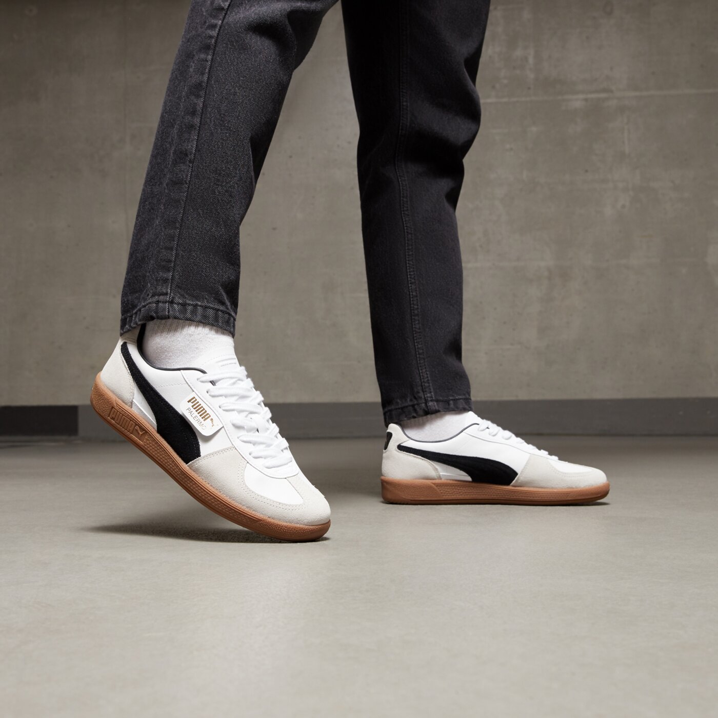 Buty sportowe męskie PUMA PALERMO 39646401 kolor biały