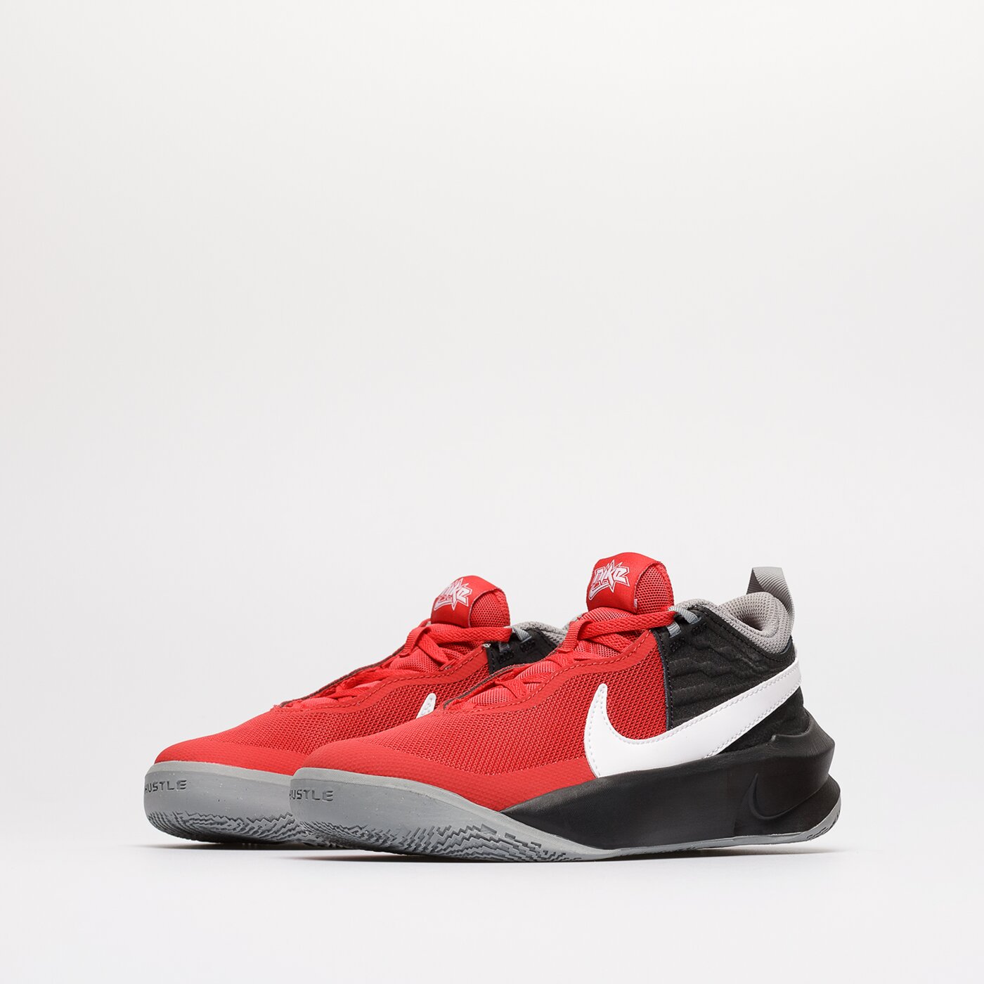 Buty dziecięce do koszykówki NIKE TEAM HUSTLE D 10 cw6735-607 kolor czarny