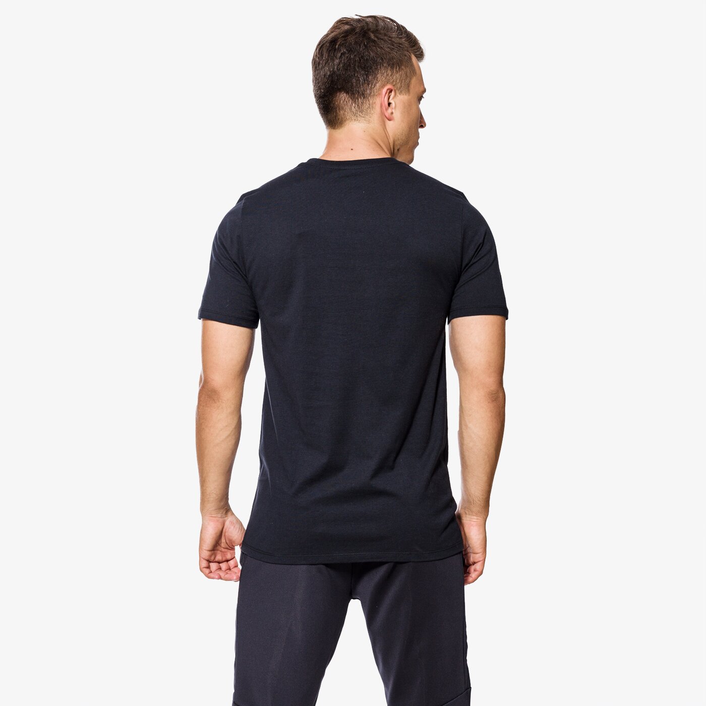 Koszulka męska NIKE T-SHIRT SS M NSW TEE VERBIAGE GAME 856930010 kolor czarny