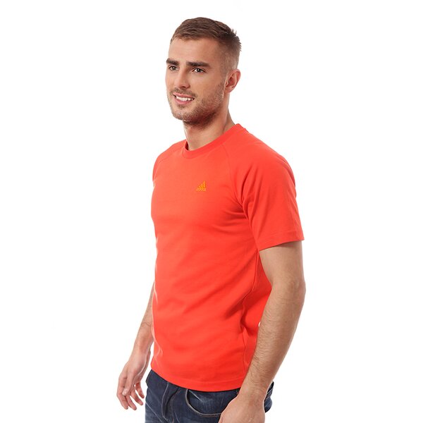 Koszulka męska ADIDAS T-SHIRT AESS CREW TEE d89819 kolor czerwony