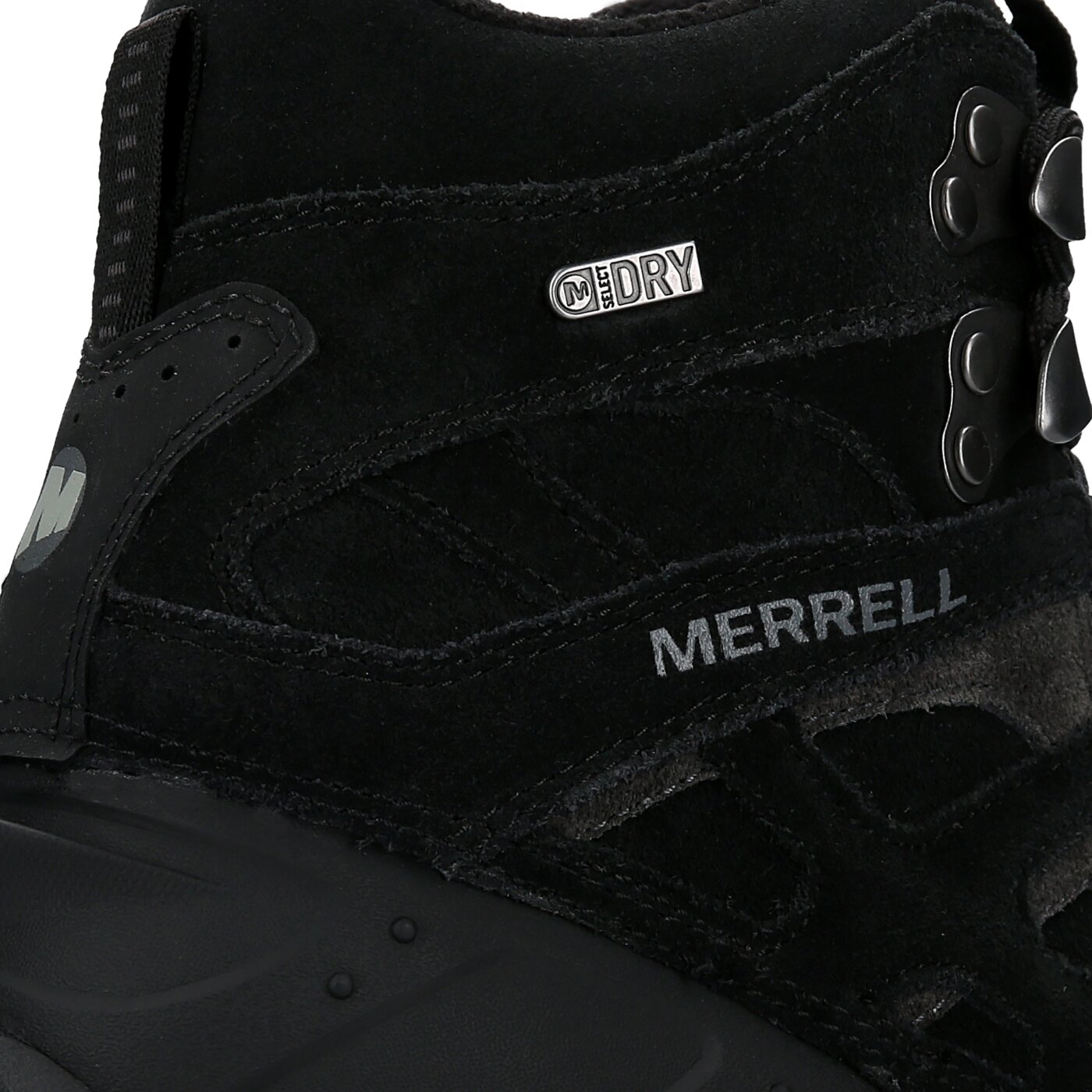 Buty outdoor męskie MERRELL MOAB POLAR W/P j41917 kolor czarny