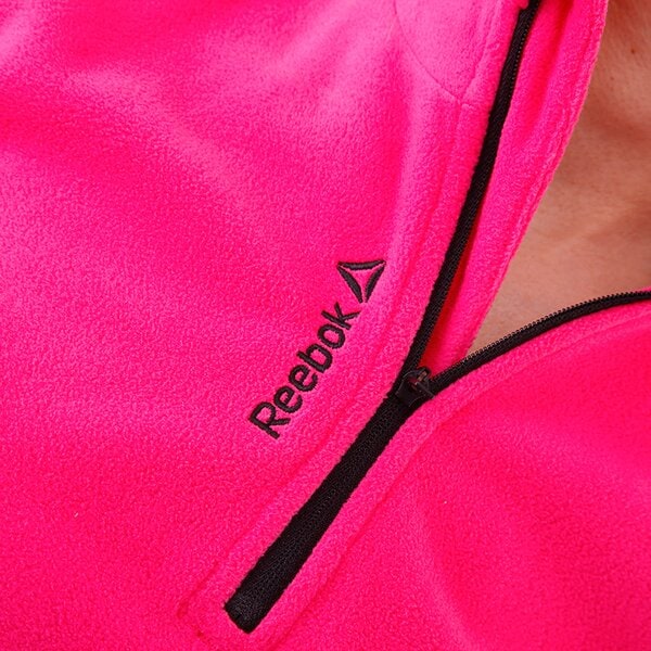 Bluza damska REEBOK BLUZA   DSO MICR 1/2 ZP z60202 kolor różowy