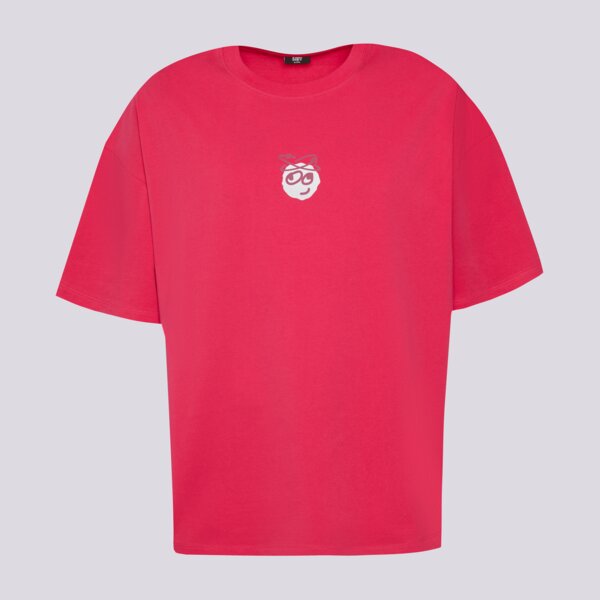 S.NOW JOB SIZEER T SHIRT "NOT MY DAY"-MAGENTA si323tsu54001 kolor różowy