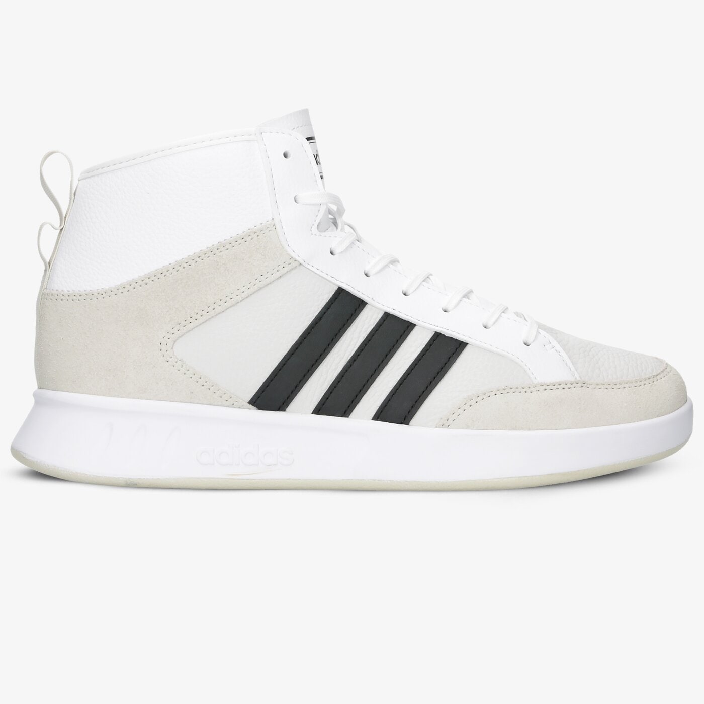 Buty sportowe męskie ADIDAS COURT80S MID ee9678 kolor biały