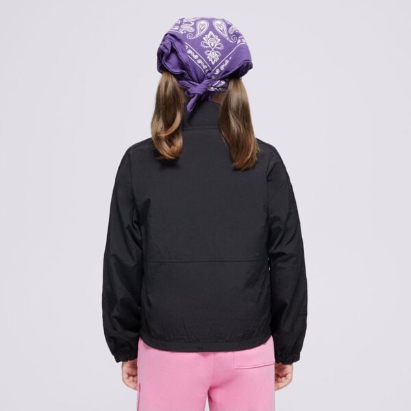 Kurtka zimowa dziecięca JORDAN KURTKA ZIMOWA JDG JUMPMAN WOVEN TAPIN GIRL 45d345-023 kolor czarny