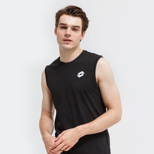 Tank top męski LOTTO TANK DINAMICO IV SL CO 215558-1cl kolor czarny
