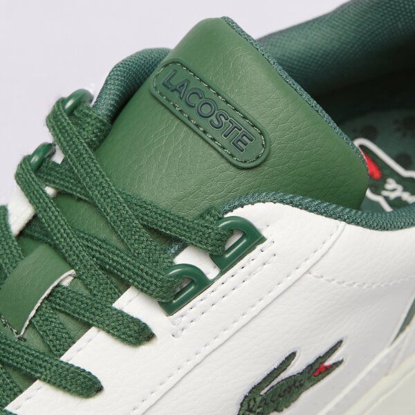 Buty dziecięce LACOSTE T-CLIP 747suj00141r5 kolor biały