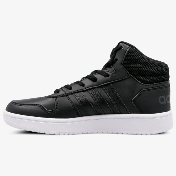 Buty sportowe damskie ADIDAS HOOPS 2.0 MID b42100 kolor czarny