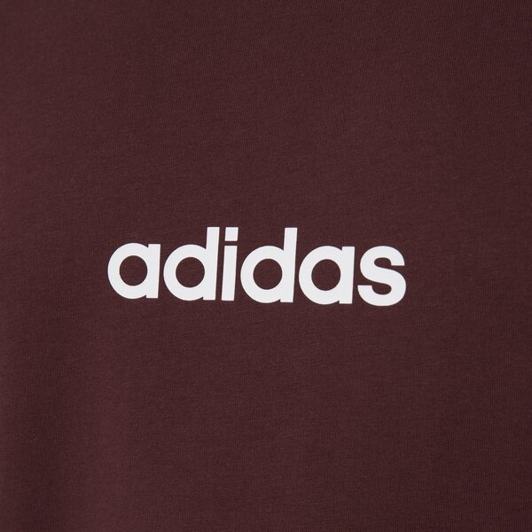 Koszulka męska ADIDAS T-SHIRT M LIN SJ T je8998 kolor bordowy
