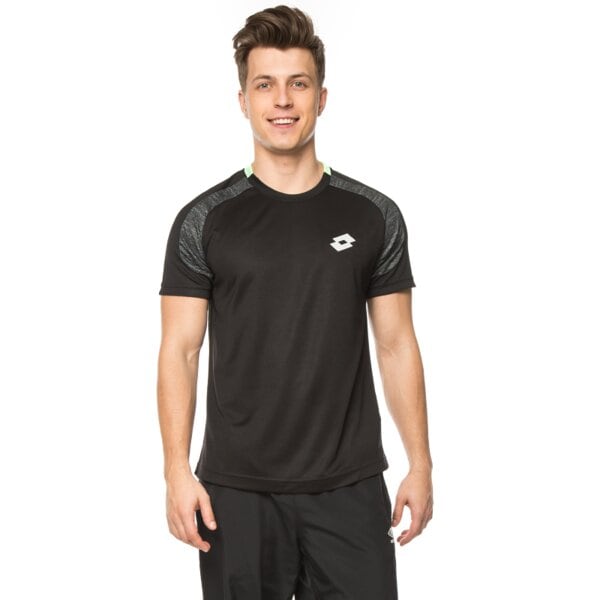 Koszulka męska LOTTO T-SHIRT WREN II RGL PL s0396 kolor czarny