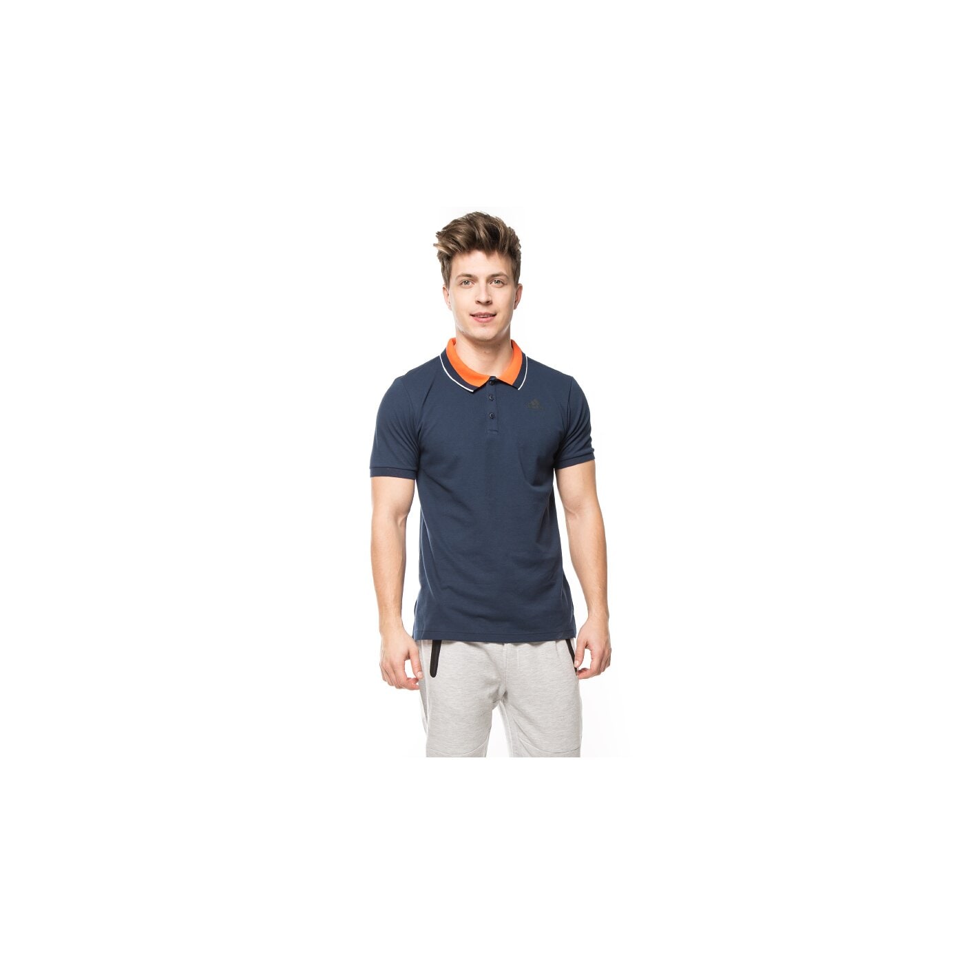Koszulka polo męska ADIDAS POLO ESS POLO s12884 kolor granatowy