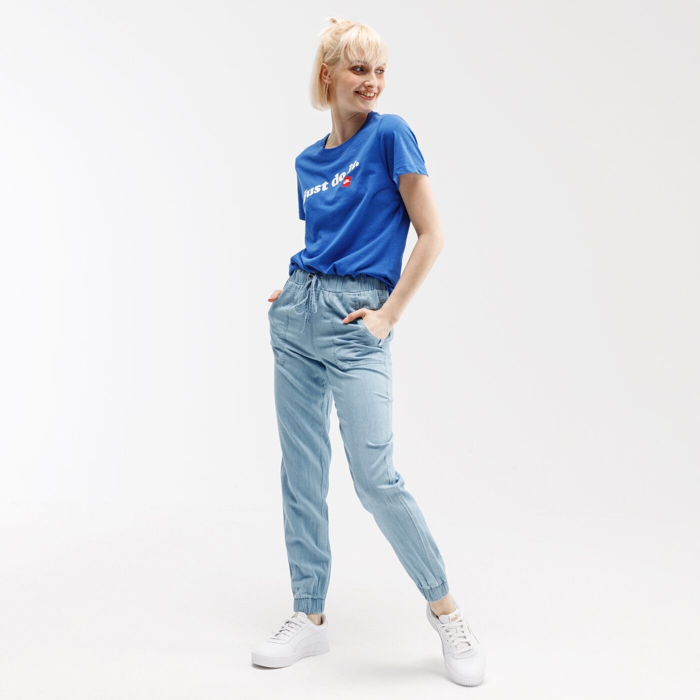 Koszulka damska NIKE T-SHIRT DRI-FIT VICTORY ck4367-480 kolor niebieski