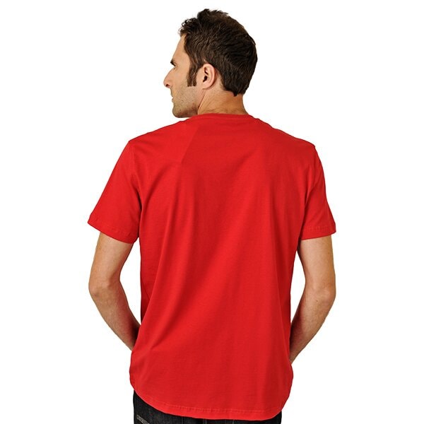 Koszulka męska REEBOK T-SHIRT ANGULAR LOGO TE EXCELLENT RED w36450 kolor czerwony